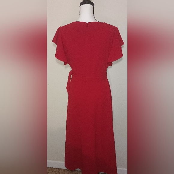NWT DKNY Designer Stretch Dress w/Belt (14/16)* - Picture 2 of 5